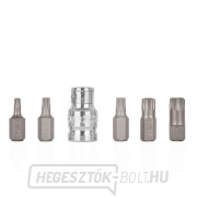 6 darabos SPLINE csavarhúzóhegy készlet M5-M12 (10/100) 6 darabos SPLINE csavarhúzóhegy készlet M5-M12 (10/100) gallery main image