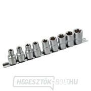 10x dugókulcskészlet E10-24,1/2
