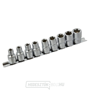 10x dugókulcskészlet E10-24,1/2