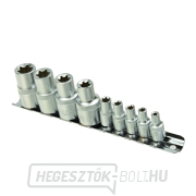 9 darabos torx foglalat E4-16,1/4&1/2
