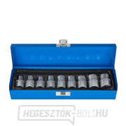 9 részes Torx dugókulcs készlet E10-24, 1/2