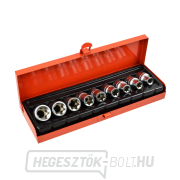 9x dugókulcs-készlet E10-24,1/2 