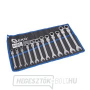 Ratchet gyűrűs kulcskészlet 12 el. 8-19mm  Előnézet 