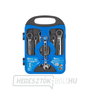 Racsnis villáskulcs készlet 7 részes 8-19 mm (12) Előnézet 