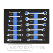 Beépített racsnis kulcskészlet 13el. 8-22mm (6) Beépített racsnis kulcskészlet 13el. 8-22mm (6) gallery main image