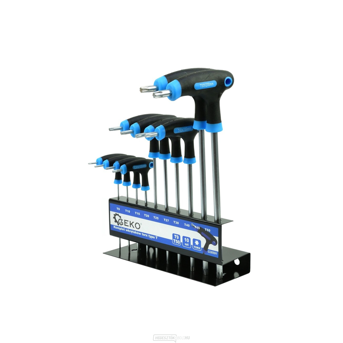 Torx csavarhúzó készlet T9-T50 10el. (10)