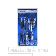 8 darabos csavarhúzó készlet laposfejű: 2-6mm Phillips: ph0-2 GEKO (10/20) 8 darabos csavarhúzó készlet laposfejű: 2-6mm Phillips: ph0-2 GEKO (10/20) gallery main image