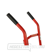 Szállítókocsi 200 kg 350x180 mm piros(1) Előnézet 