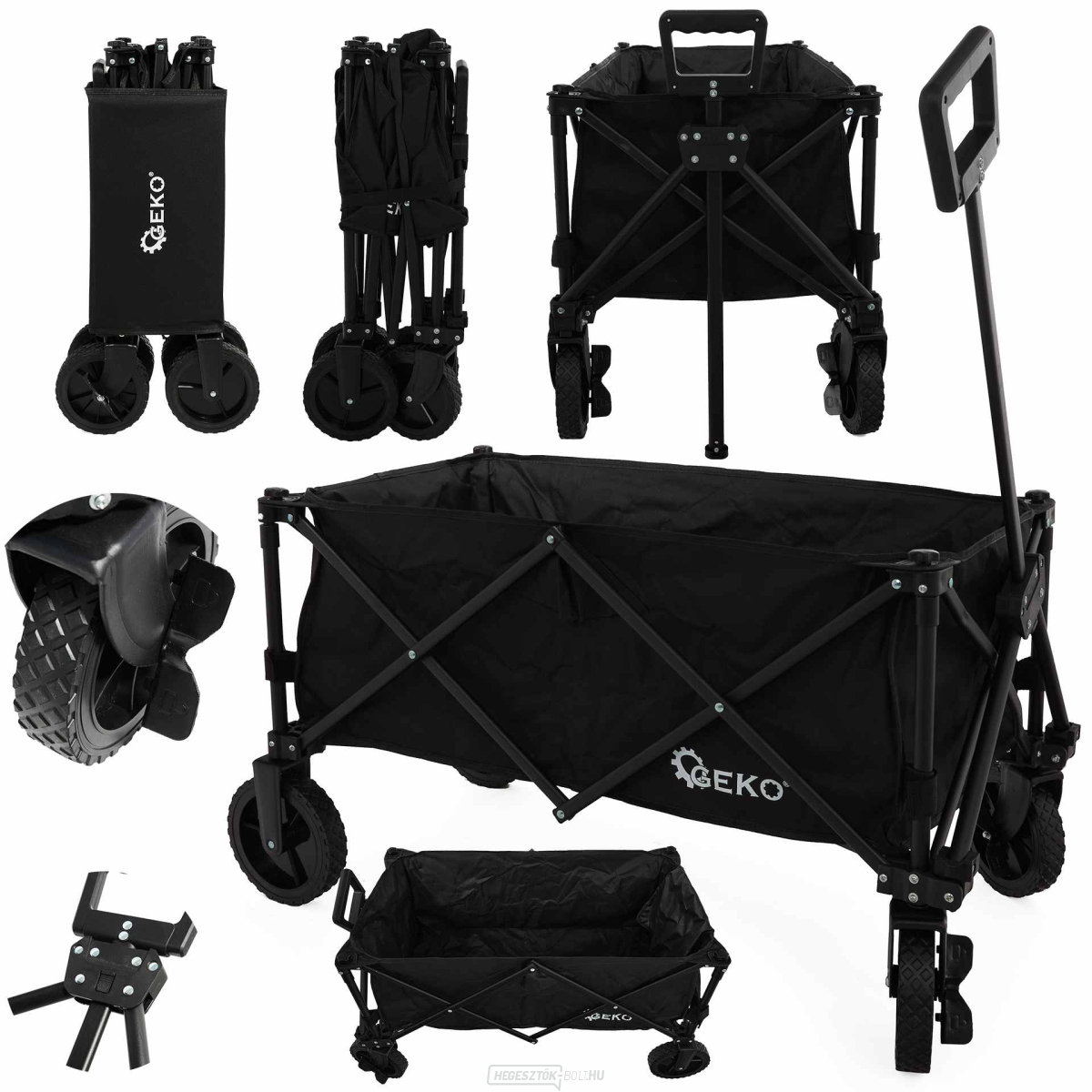 Kerti kocsi - strand összecsukható 127L 100kg (1) Kerti kocsi - strand összecsukható 127L 100kg (1) gallery main image