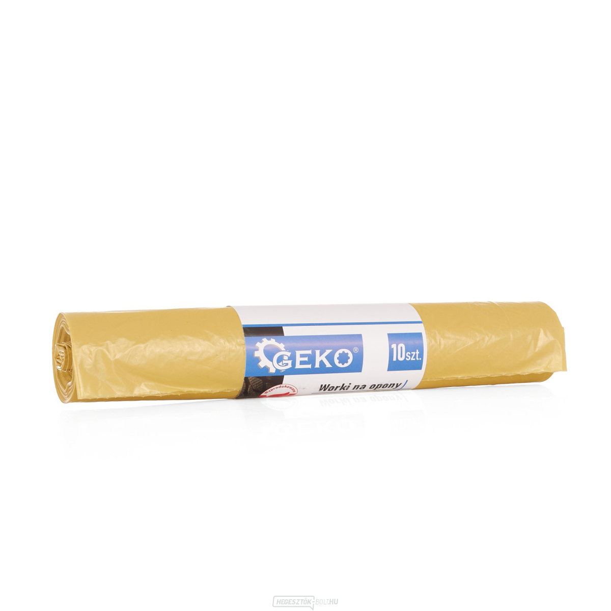 Gumiabroncs zsákok 100x100 SÁRGA - 10 darabos tekercs (30)