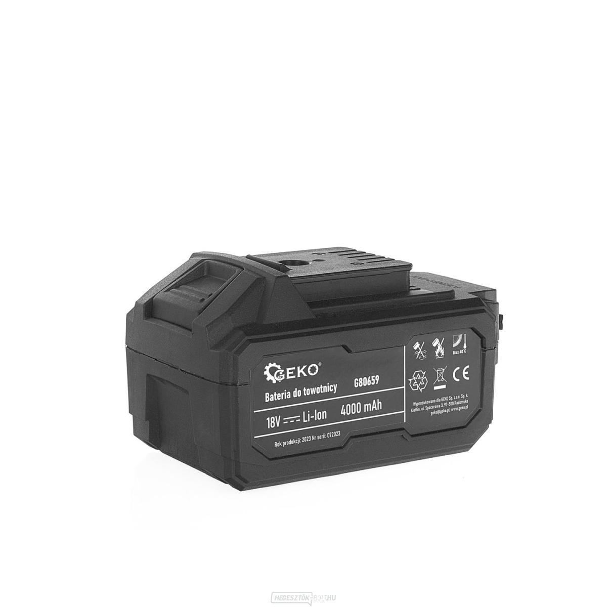 Vontatógép akkumulátor G80657 - 4.0Ah 18V (5)