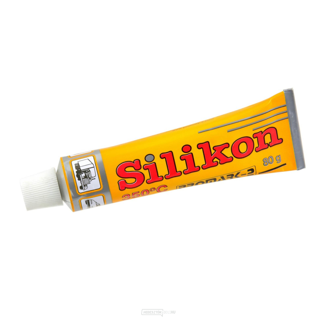 Magas hőmérsékletű szilikon piros 80g(50)