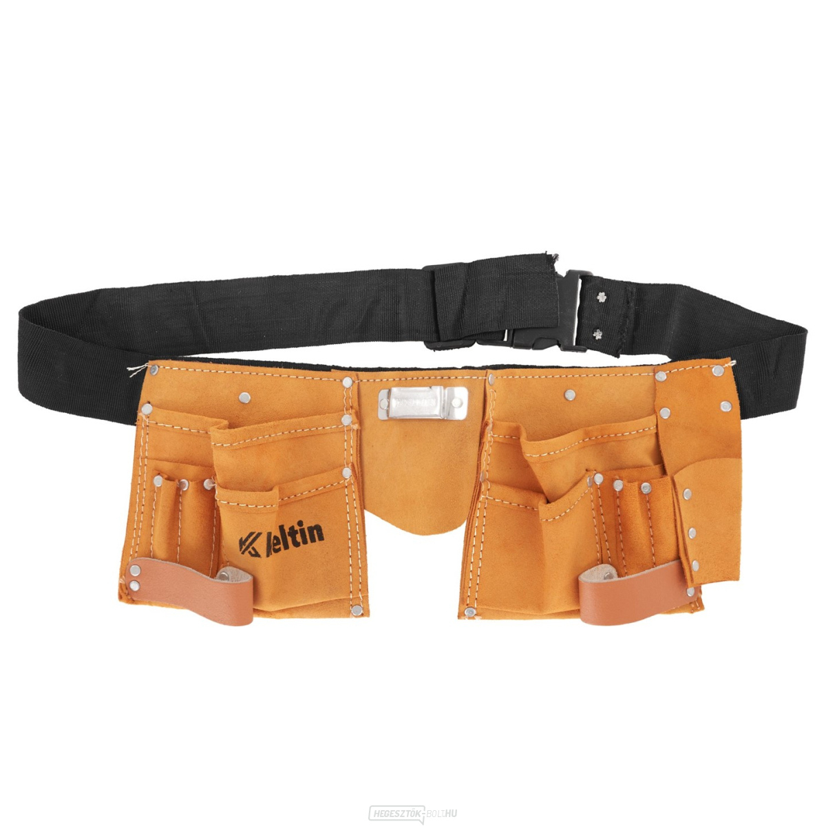 Szerszámos öv - bőr összeállítása 11 zseb (50)