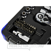 Professzionális dugókulcs-kulcskészlet 72el. 1/4