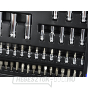 Professzionális dugókulcs-kulcskészlet 94el. 1/4
