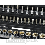 Professzionális dugókulcs-kulcskészlet 94el. 1/4