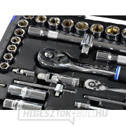 Professzionális dugókulcs-kulcskészlet 94el. 1/4
