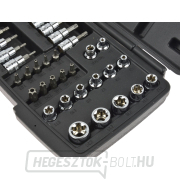 Professzionális TORX dugókulcs-kulcskészlet 34el. 3/8