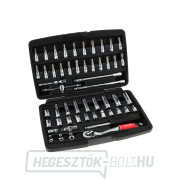 Professzionális dugókulcs-kulcskészlet 1/4 Professzionális dugókulcs-kulcskészlet 1/4
