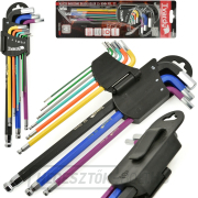 Imbuszkulcsok hosszú 1,5-10mm 9el. S2 (24) náhled