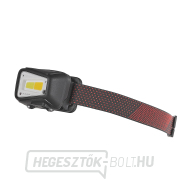 Fejlámpa mozgásérzékelővel LED COB 8W (5W+3W) 1800mAh 520lm IP44 (100) Előnézet 