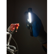 Ellenőrző műhelylámpa mágnessel LED COB 5W + 3W UV lézer 800mAh 400lm IP44 (100) náhled