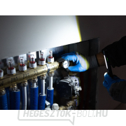 Ellenőrző műhelylámpa mágnessel LED COB 5W + 3W UV lézer 800mAh 400lm IP44 (100) náhled