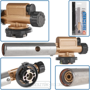 Piezo gázégő öntöttvas 360 fok (100) Piezo gázégő öntöttvas 360 fok (100) gallery main image