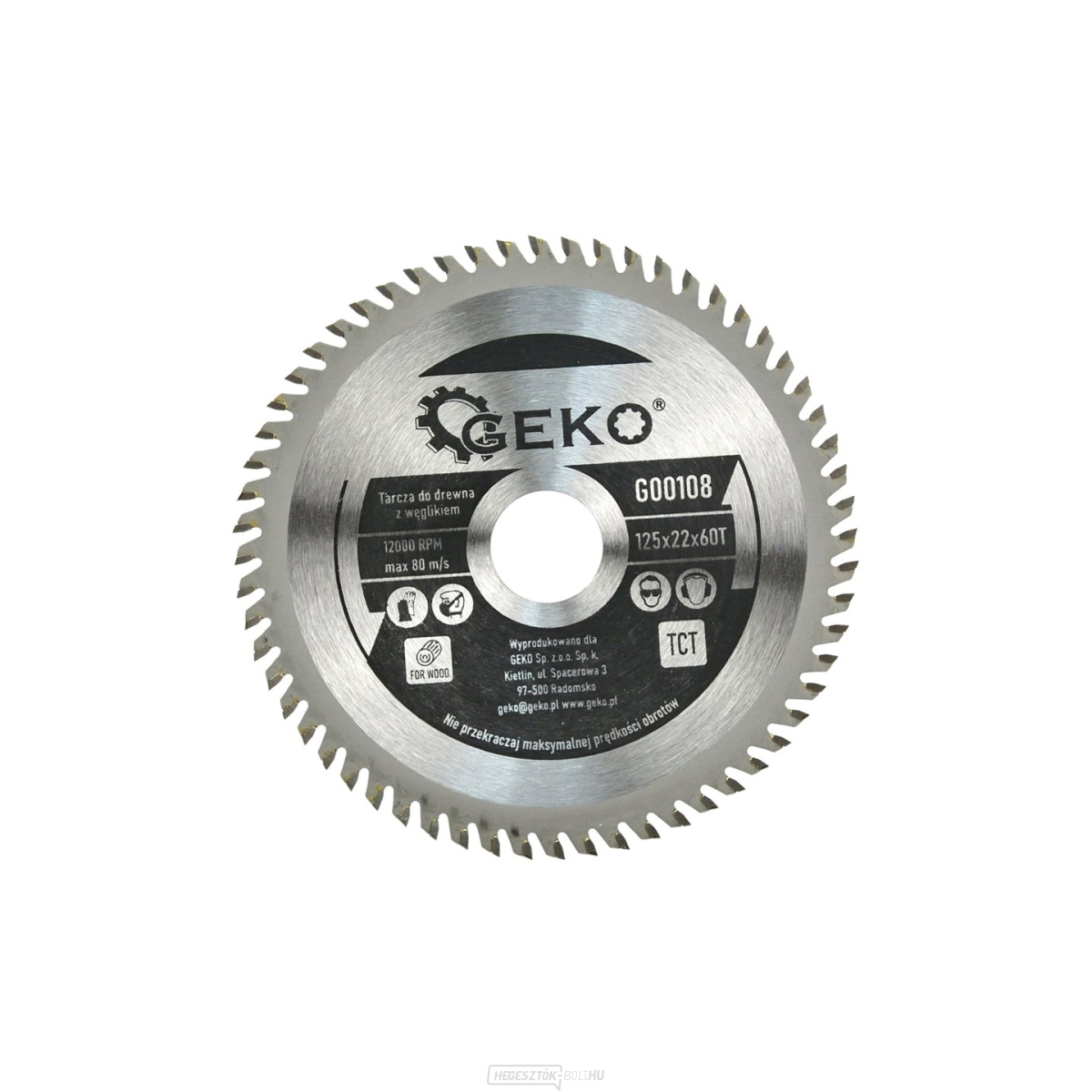 Fűrészlap 125x22x60T (200) Fűrészlap 125x22x60T (200) gallery main image