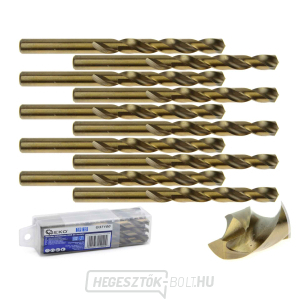 HSS kobalt fúrószár fémhez 10 mm (10/210) gallery main image