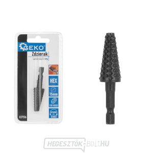 Kúpos fa reszelő 15mm HEX (50/250) Kúpos fa reszelő 15mm HEX (50/250) gallery main image