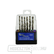 GEKO 1,5-6,5/13db ezüst fém fúrókészlet(25/100) GEKO 1,5-6,5/13db ezüst fém fúrókészlet(25/100) gallery main image