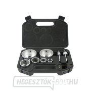 Keményfém lyukfűrész készlet 22-73mm 9el.(24) Keményfém lyukfűrész készlet 22-73mm 9el.(24) gallery main image