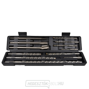 12 SDS PLUS fúrószár és véső készlet(10) 12 SDS PLUS fúrószár és véső készlet(10) gallery main image