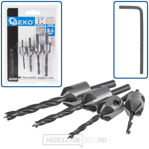 Süllyesztett fúrókészlet 5 db (25/100) Süllyesztett fúrókészlet 5 db (25/100) gallery main image