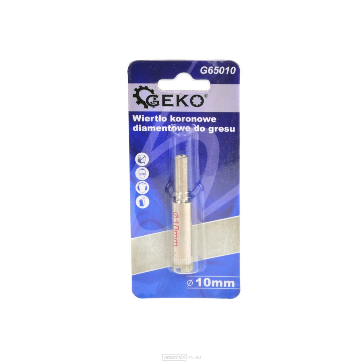 Gyémánt fúrószár kőedényekhez 10mm (1/40/500) Gyémánt fúrószár kőedényekhez 10mm (1/40/500) gallery main image