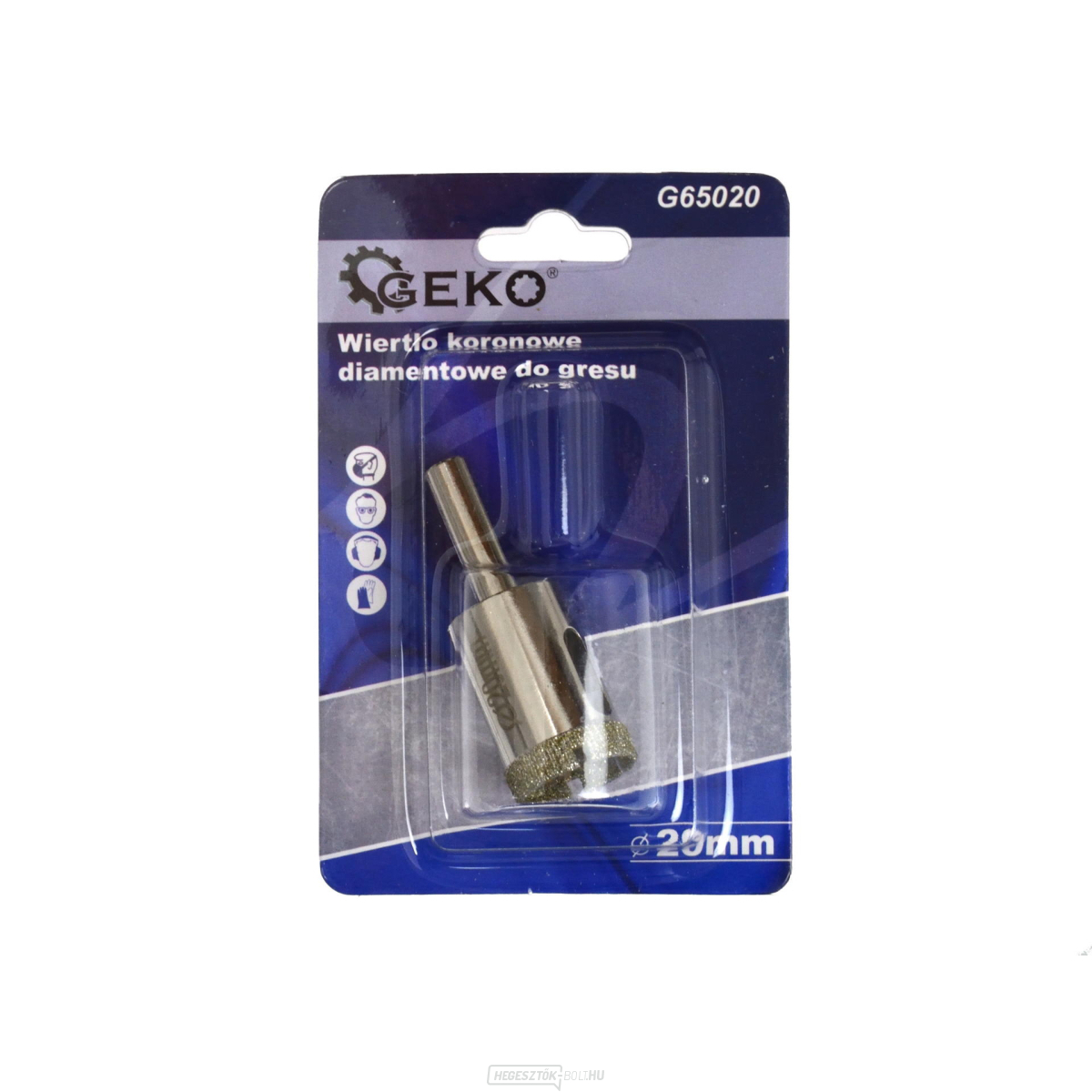 Gyémánt fúrószár kőedényekhez 20mm (1/12/200/400) Gyémánt fúrószár kőedényekhez 20mm (1/12/200/400) gallery main image