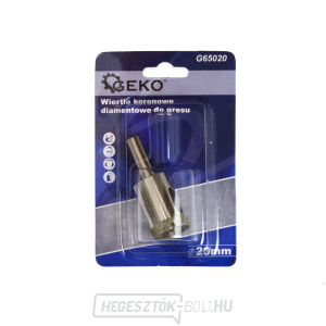 Gyémánt fúrószár kőedényekhez 20mm (1/12/200/400) Gyémánt fúrószár kőedényekhez 20mm (1/12/200/400) gallery main image