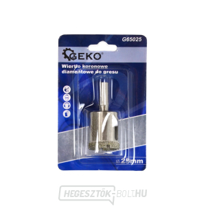 Gyémánt magfúró 25mm (1/12/100/288) kőedényekhez Gyémánt magfúró 25mm (1/12/100/288) kőedényekhez gallery main image