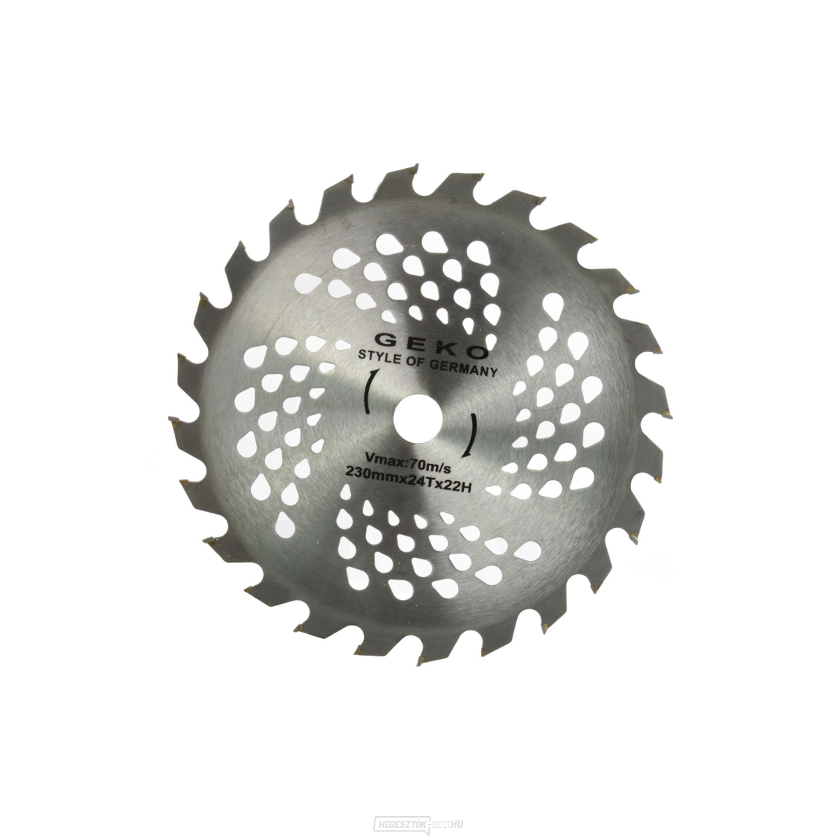 Fűrészlap 230x22x24T(lyukak)(50)