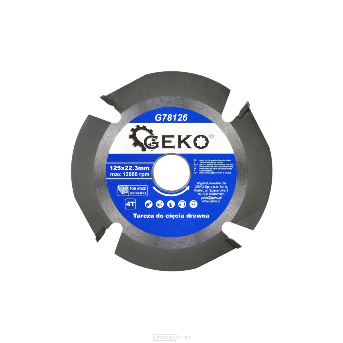125X22.23mm 4T (100)