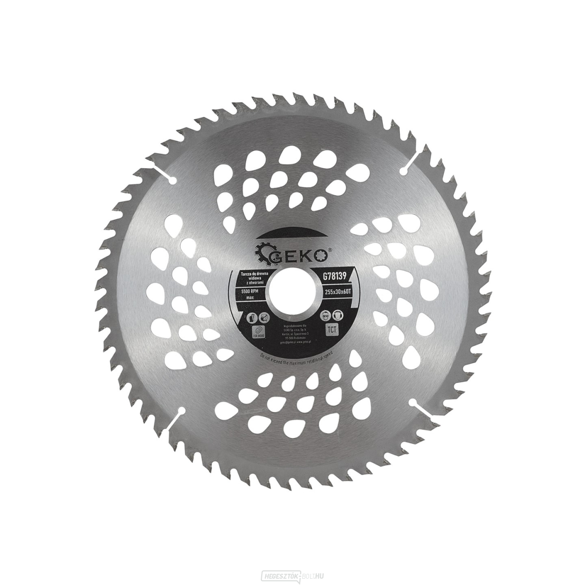 Favágó tárcsa 255x30x60T(lyukak) (25) Favágó tárcsa 255x30x60T(lyukak) (25) gallery main image