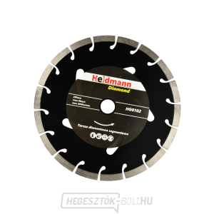 Átmérőjű tárcsa 230x22,2x10mm Heidmann/fekete/(25) Átmérőjű tárcsa 230x22,2x10mm Heidmann/fekete/(25) gallery main image