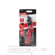 FASTFOLD összecsukható kés trapéz alakú pengével 60x19x0.6mm SK2H TVARDY (10/60) FASTFOLD összecsukható kés trapéz alakú pengével 60x19x0.6mm SK2H TVARDY (10/60) náhled