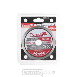 Tömör gyémánt tárcsa 125x7.5x22.23mm (100) Tömör gyémánt tárcsa 125x7.5x22.23mm (100) gallery main image