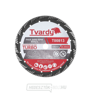 Turbó gyémánt tárcsa 230x15x22.23mm (25) Turbó gyémánt tárcsa 230x15x22.23mm (25) gallery main image