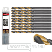 Fekete és arany HSS fém fúrószár 6.20mm (10/100/1000) Fekete és arany HSS fém fúrószár 6.20mm (10/100/1000) gallery main image