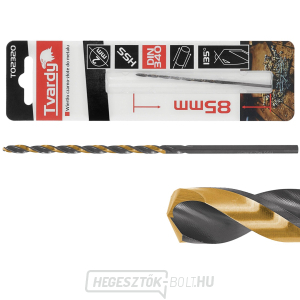 Fekete-arany kiterjesztett HSS fém fúrószár M2 2.0mm (1/250/1000) Fekete-arany kiterjesztett HSS fém fúrószár M2 2.0mm (1/250/1000) gallery main image