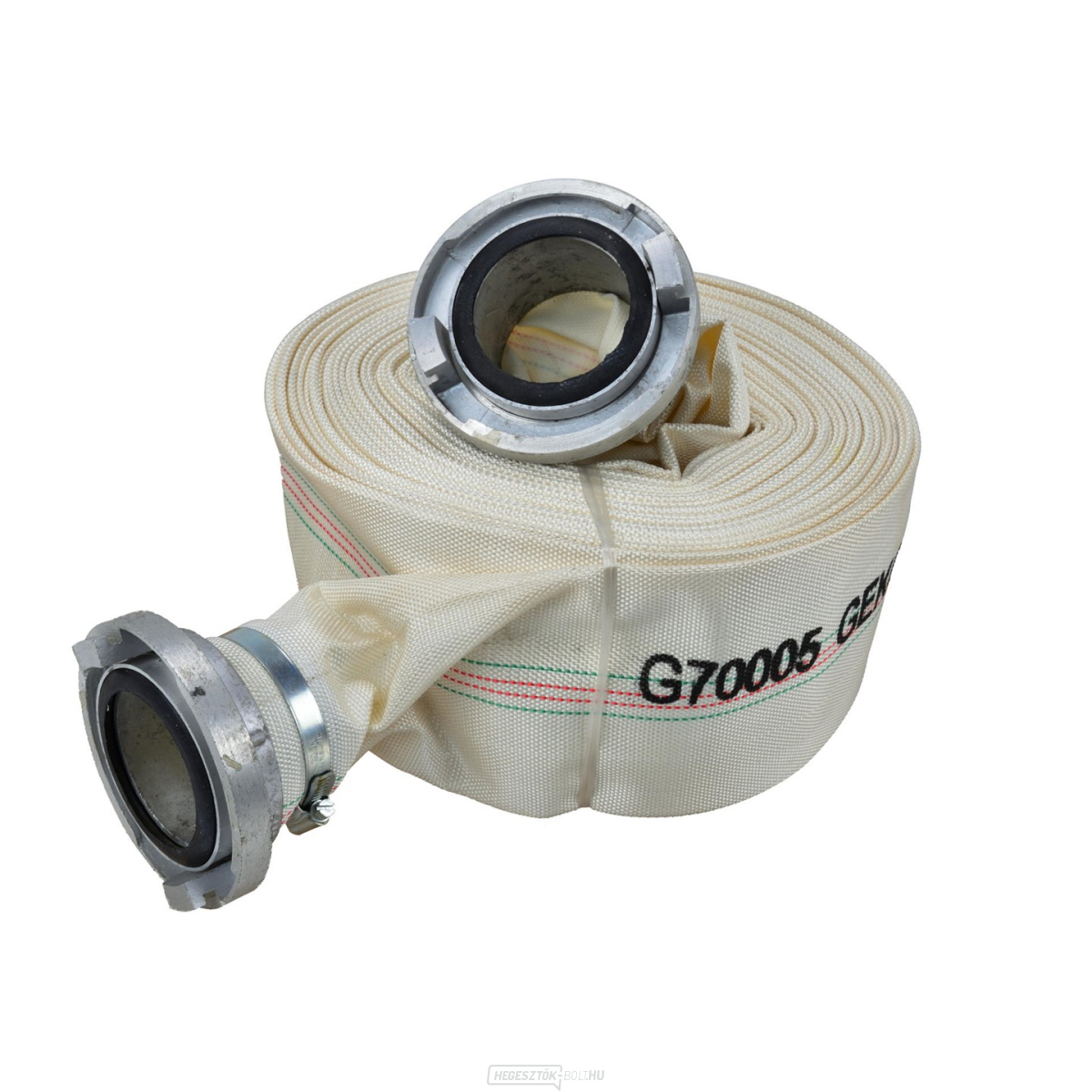 Tömlő/tűzoltótömlő/3" 20m 8 bar csatlakozókkal(2/5)