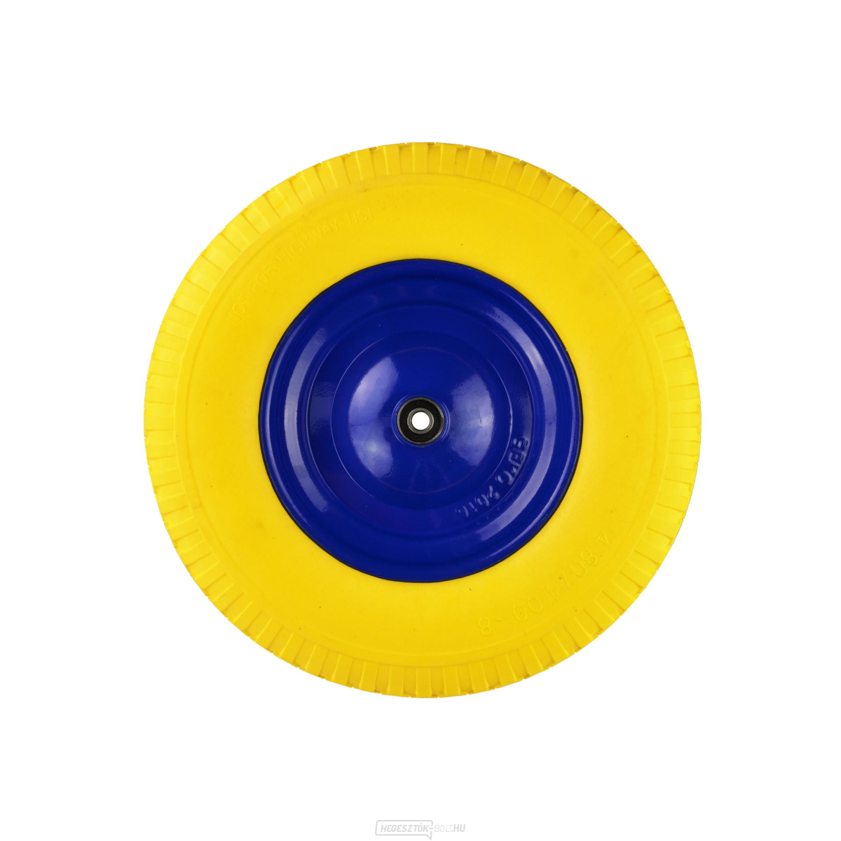 Kerék talicska 4.00-8 tömör Virág/sárga(5)